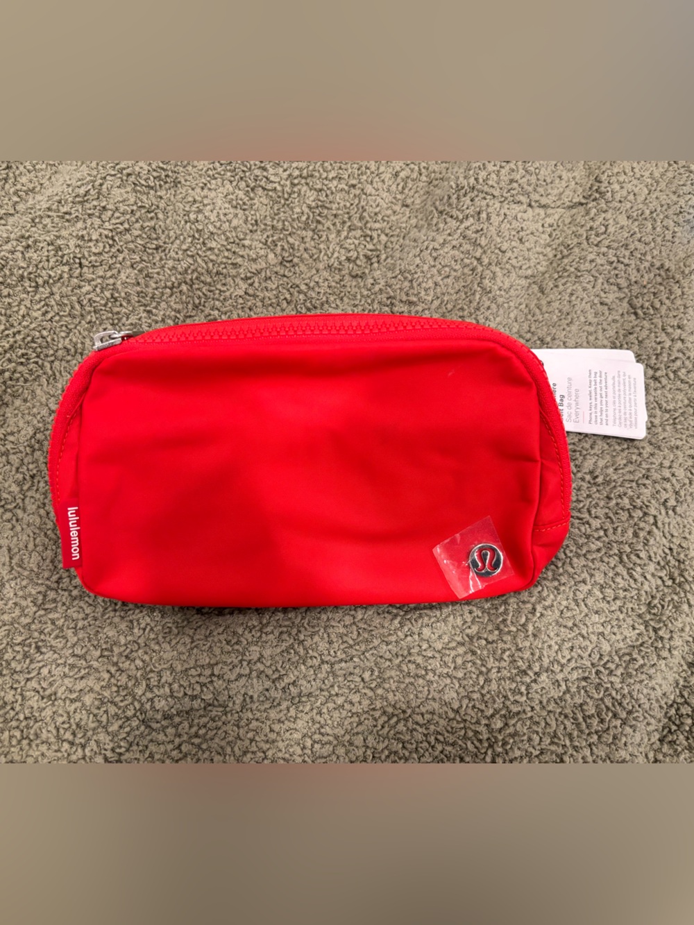 New with tags Lululemon Everywhere Belt Bag 1L Red Crossbody Pouch Fanny Pack